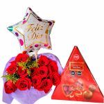 chocolates con rosas
